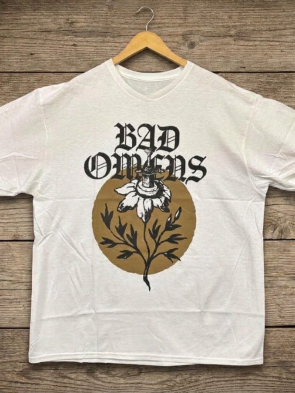 Bad Omens Dagger Flower oversized tee Unisex  T-Shirt